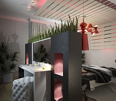 Дизайн проект для квартиры на Дурова: спальня, фото 5