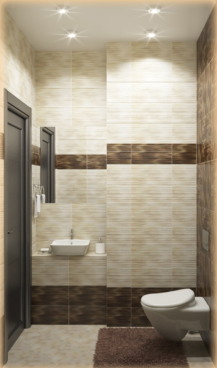 Разработка дизайна интерьера для квартиры на проспекте Патриотов: туалет, фото 1