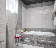 Дизайн интрьера коттеджа в Ямном: ванная комната, фото 1