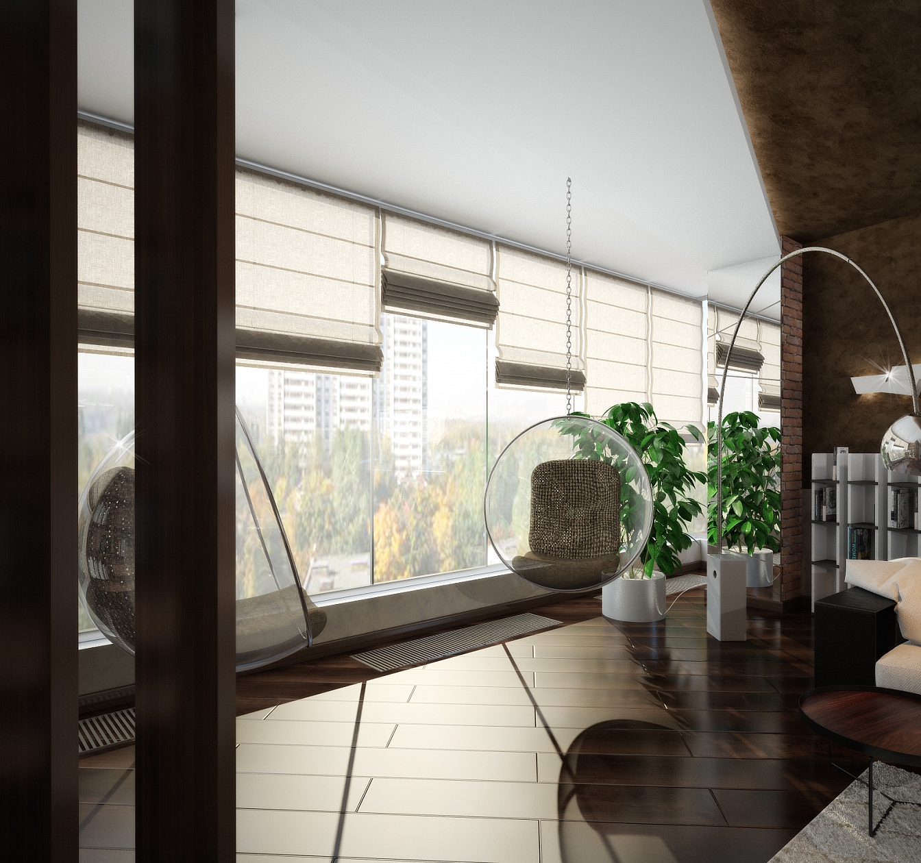 Разработка индивидуального дизайна для квартиры на Сакко и Ванцетти: гостиная, фото 4