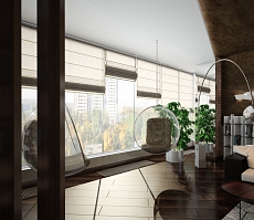 Разработка индивидуального дизайна для квартиры на Сакко и Ванцетти: гостиная, фото 4