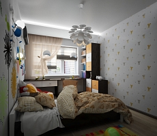 Дизайн проект дома на Владимира Невского: детская, фото 1
