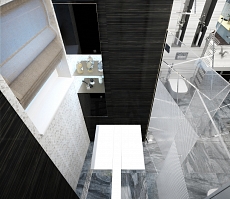 Разработка индивидуального дизайна для квартиры на Сакко и Ванцетти: ванная комната, фото 3