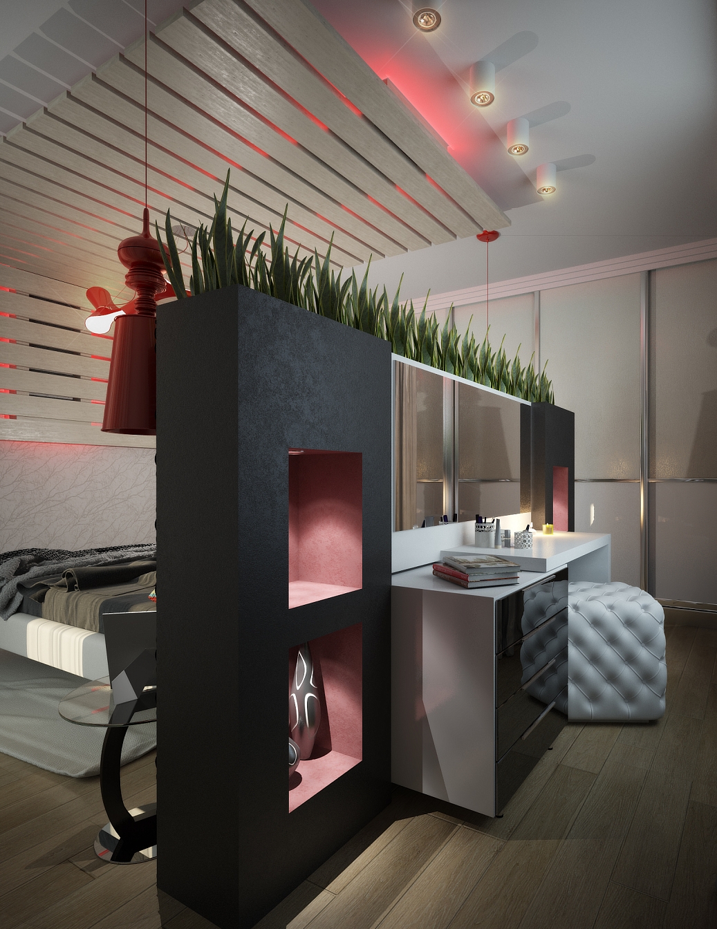 Дизайн проект для квартиры на Дурова: спальня, фото 4