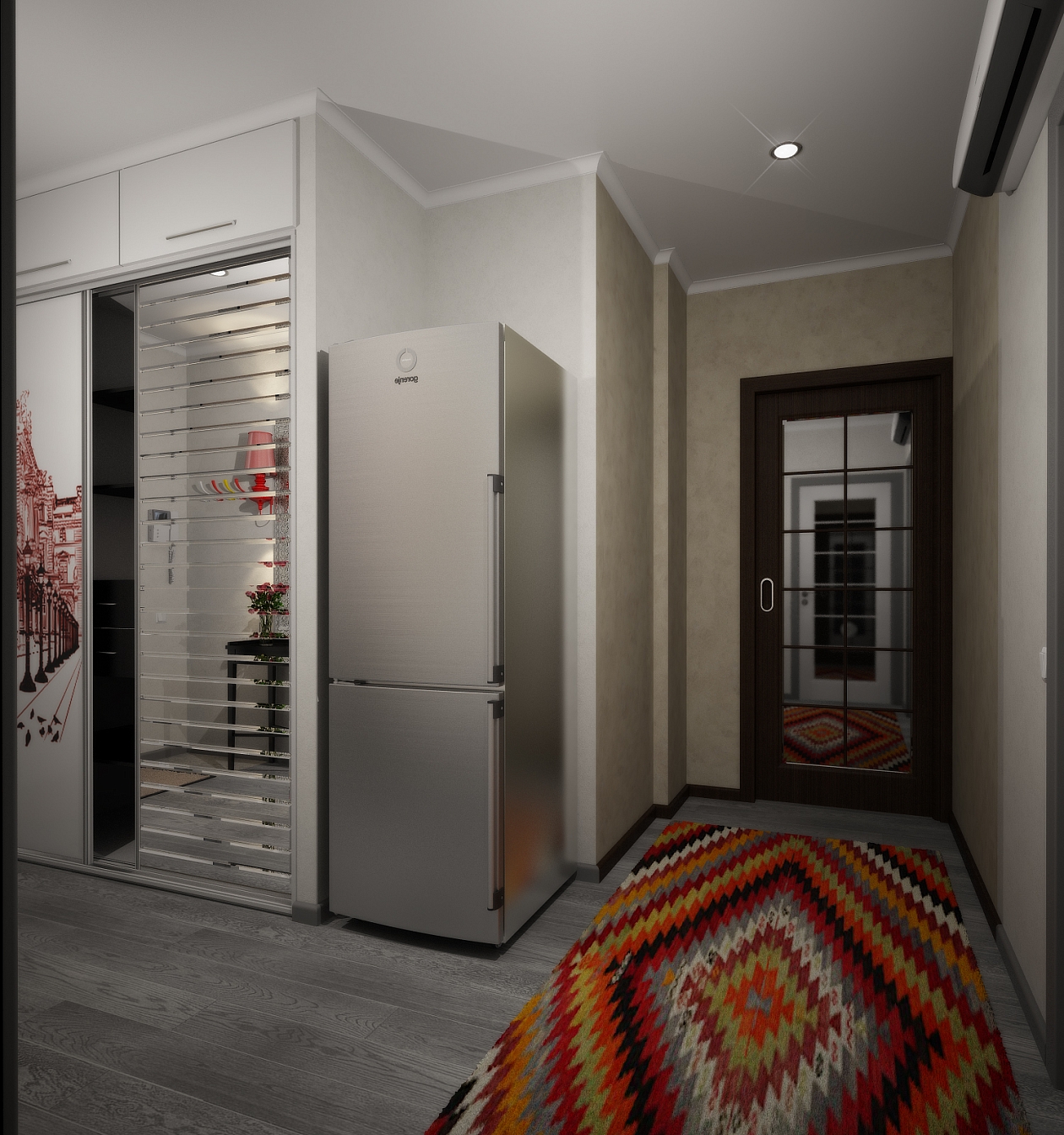 Разработка дизайна для квартиры на Одинцова: прихожая, фото 2