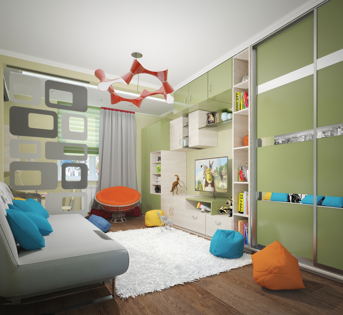 Разработка дизайна квартиры на Димитрова: детская, фото 6