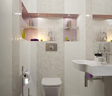 Разработка дизайна квартиры на Димитрова: туалет, фото 1