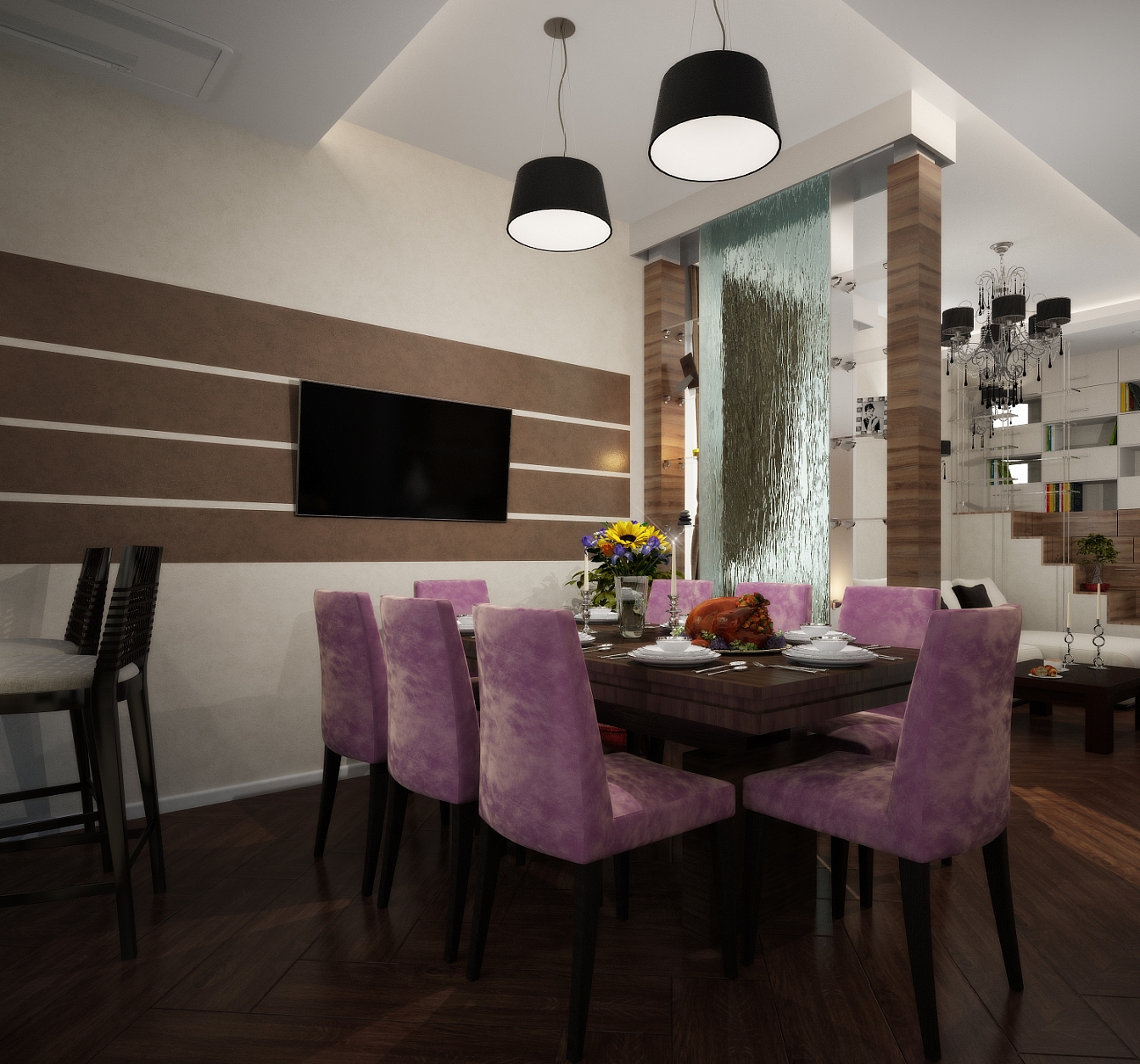 Дизайн проект интерьера дома на улице 1 мая: кухня, фото 3