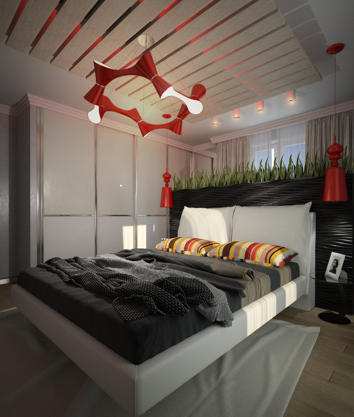 Дизайн проект для квартиры на Дурова: спальня, фото 3