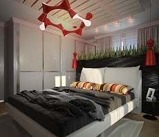 Дизайн проект для квартиры на Дурова: спальня, фото 3