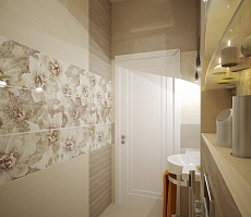 Дизайн проект интерьера дома на улице 1 мая: ванная комната, фото 2