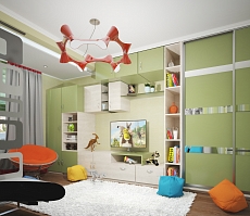 Разработка дизайна квартиры на Димитрова: детская, фото 1