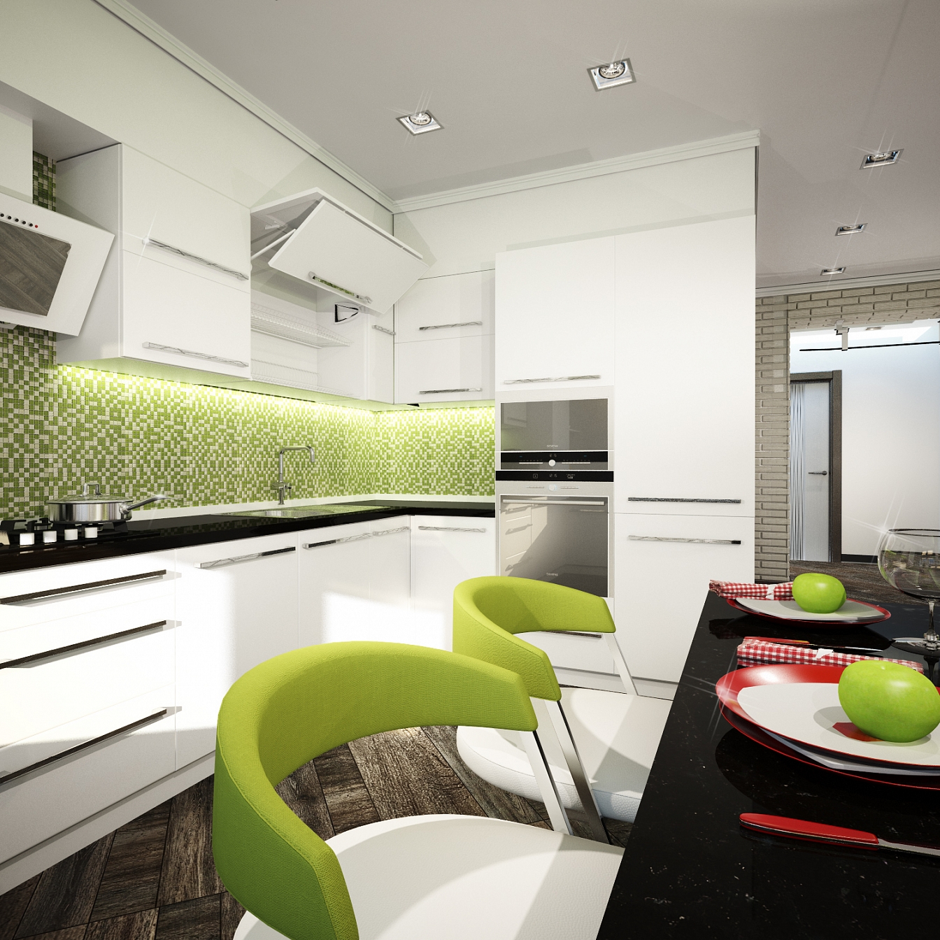 Дизайн проект для квартиры на Дурова: гостиная, фото 6