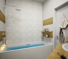 Разработка дизайна интерьера дома на улице 1905 года: ванная, фото 1