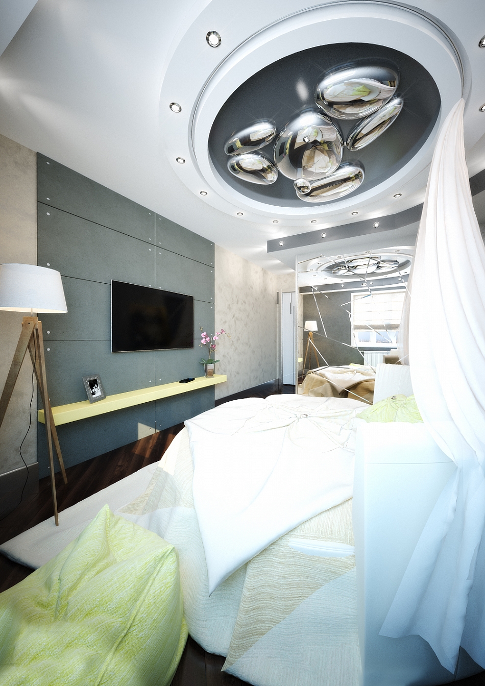 Разработка индивидуального дизайна для квартиры на Сакко и Ванцетти: спальня, фото 5