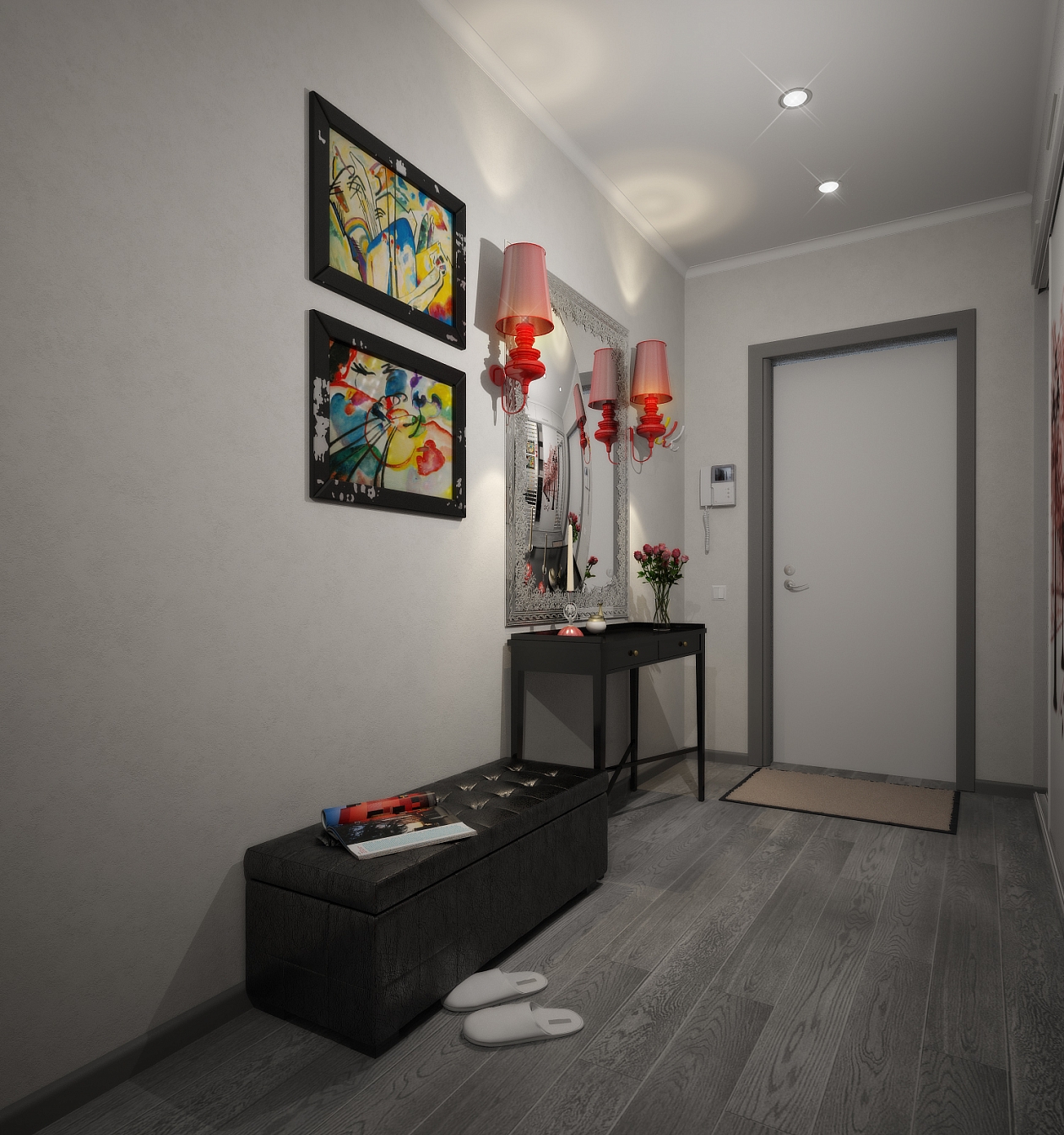 Разработка дизайна для квартиры на Одинцова: прихожая, фото 4