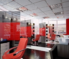 Разработка дизайна для офиса представительства компании Дешели: рабочая зона, фото 3