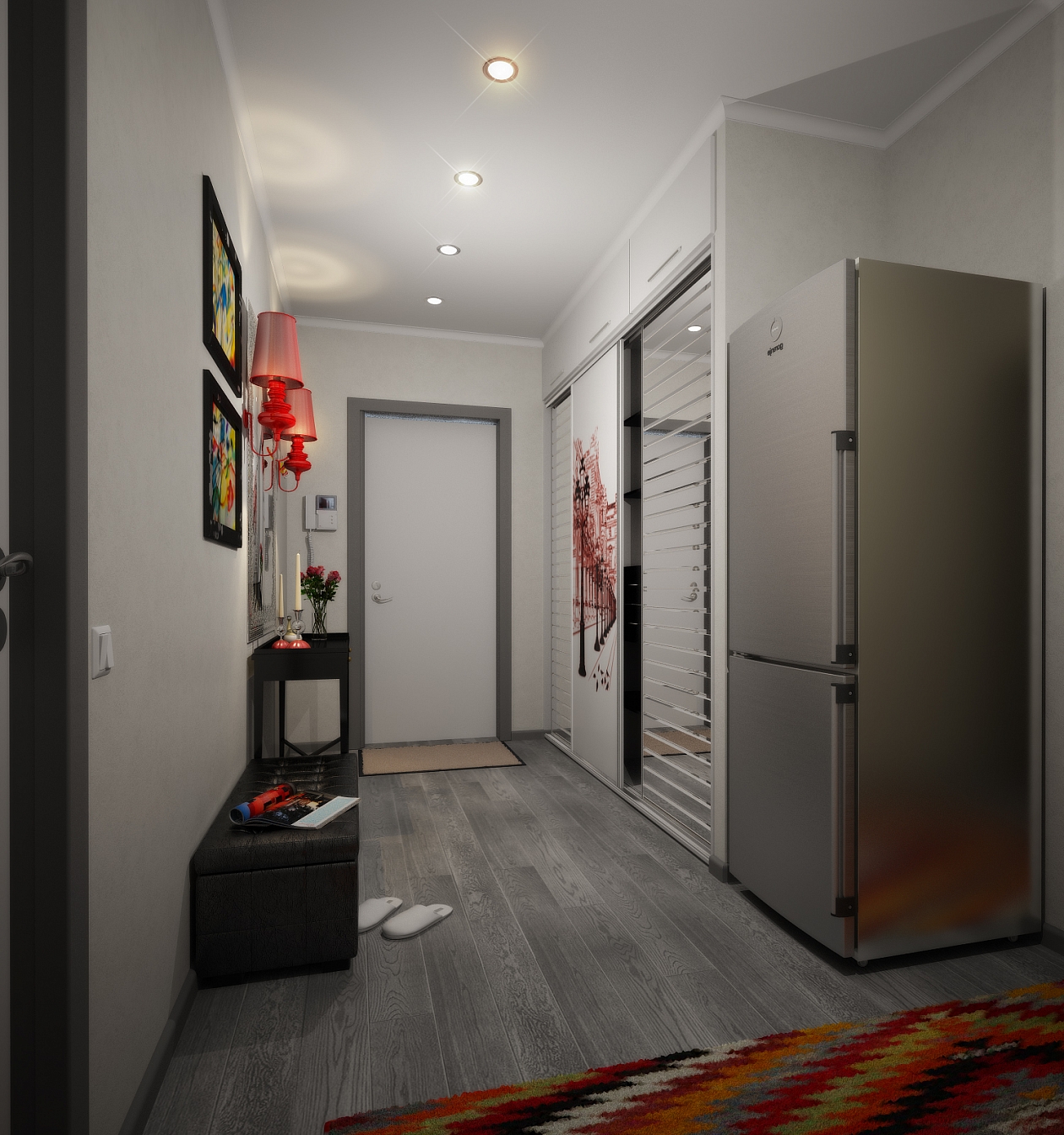 Разработка дизайна для квартиры на Одинцова: прихожая, фото 1