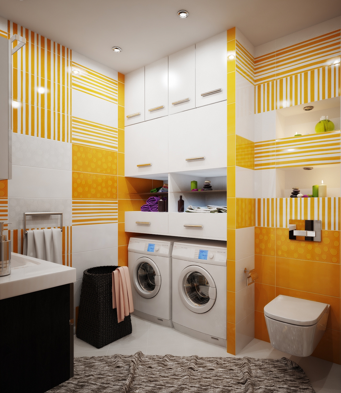 Дизайн проект для квартиры на Дурова: туалет, фото 2