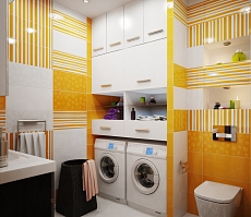 Дизайн проект для квартиры на Дурова: туалет, фото 2