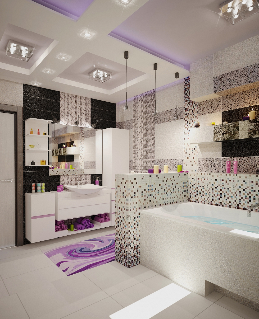 Дизайн проект для квартиры на Дурова: ванная комната, фото 5