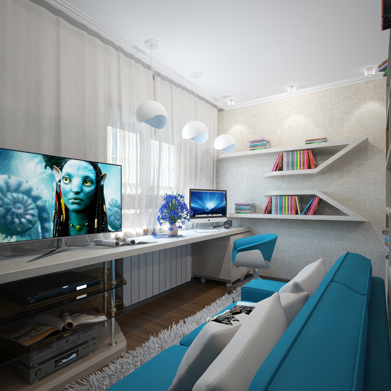 Дизайн интерьера квартиры на Фридриха Энгельса: детская, фото 2