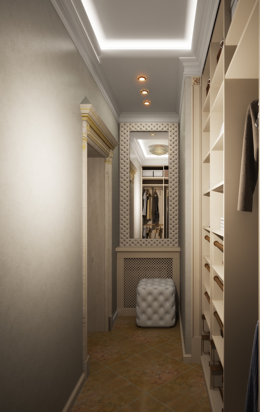 Разработка и реализация дизайн проекта коттеджа в поселке Ямное: коридор, фото 1 Разработка и реализация дизайн проекта коттеджа в поселке Ямное: коридор, фото 1