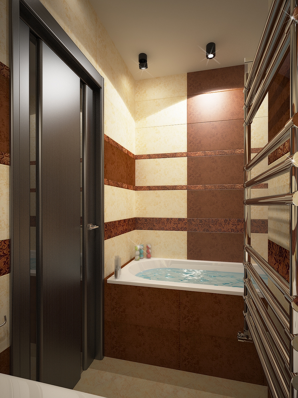 Дизайн проект дома на Владимира Невского: ванная комната, фото 3
