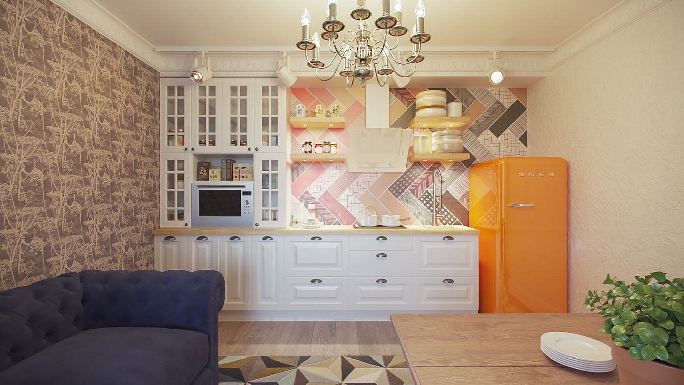 Кухня-гостиная 2 фото 2