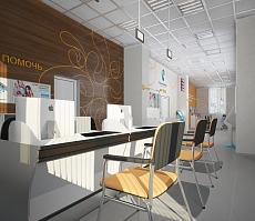 Дизайн проект офиса предствительства компании Ростелеком: фото 5