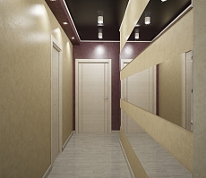 Дизайн проект квартиры на Большой Манежной 13: коридор, фото 2