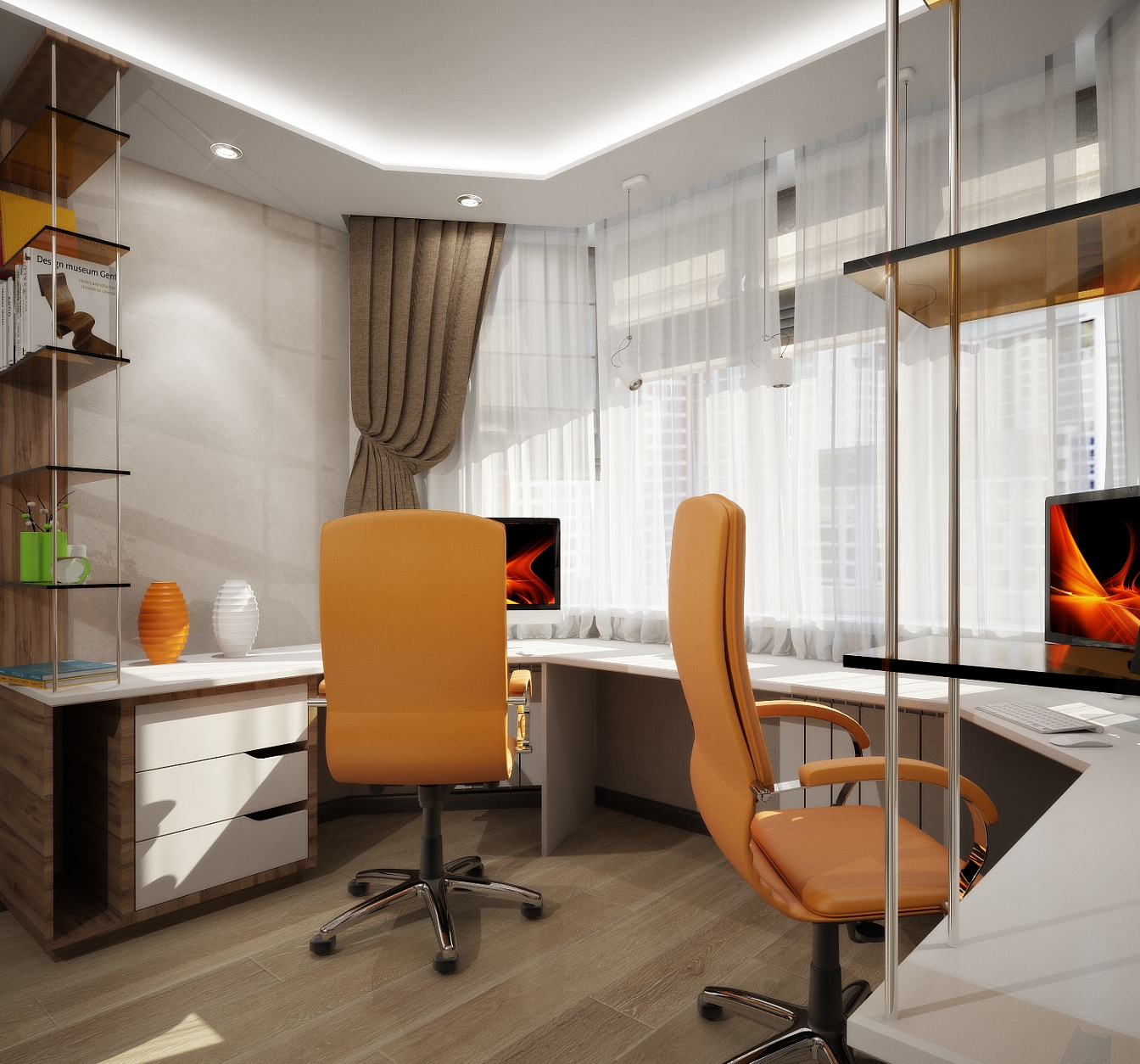 Дизайн проект дома на Владимира Невского: гостиная, фото 4