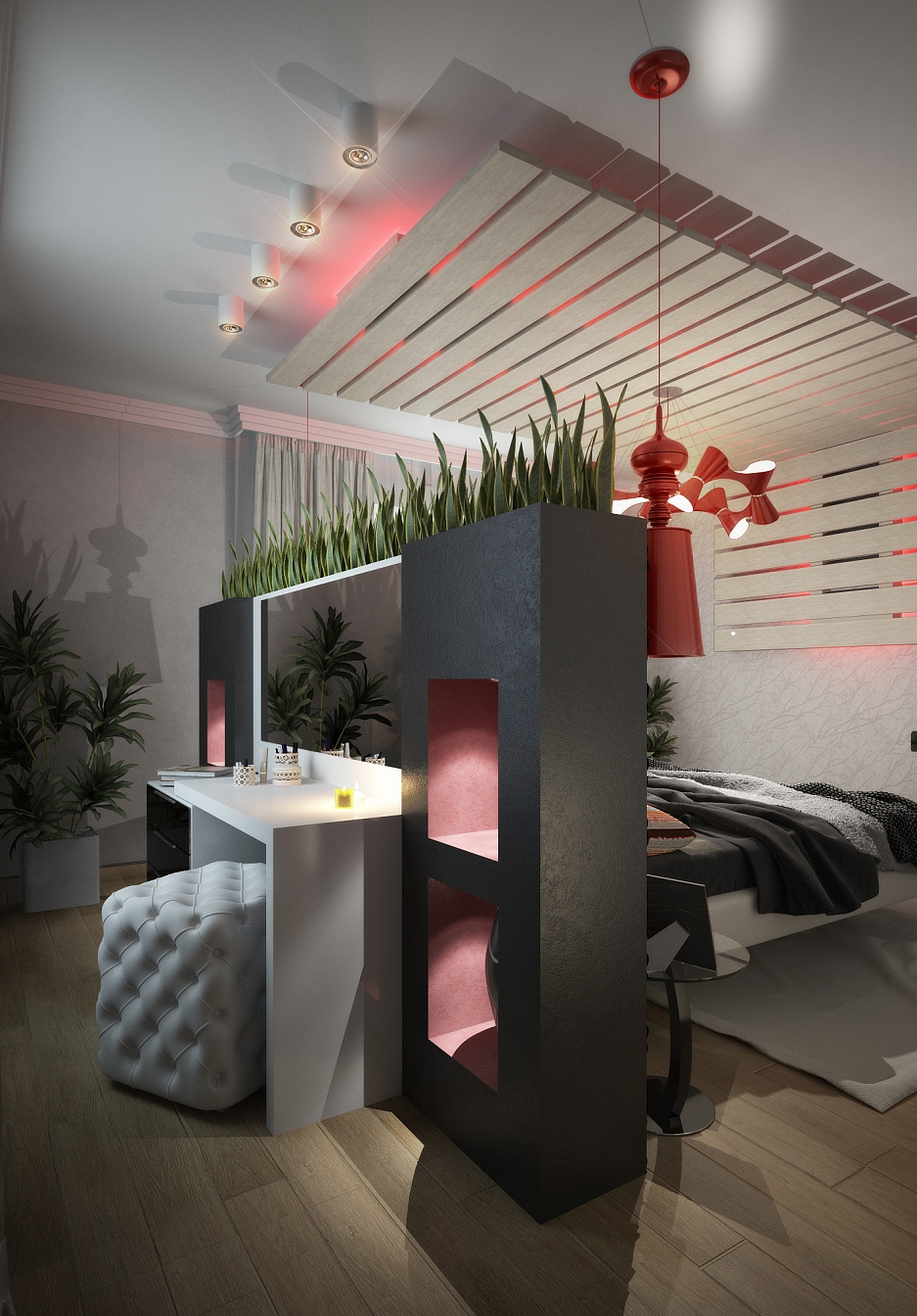 Дизайн проект для квартиры на Дурова: спальня, фото 5