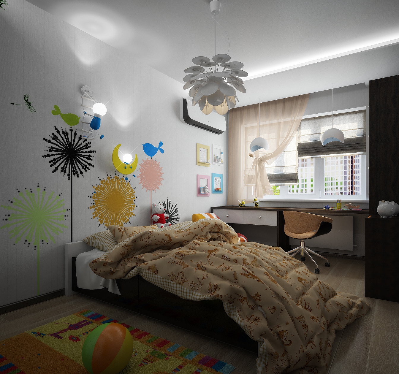 Дизайн проект дома на Владимира Невского: детская, фото 3