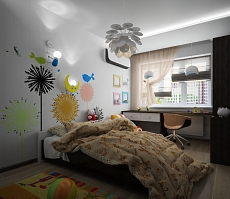 Дизайн проект дома на Владимира Невского: детская, фото 3