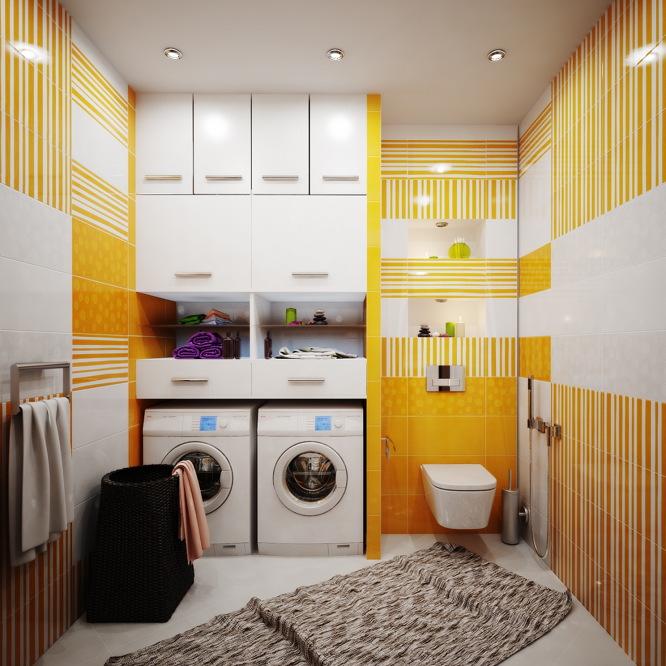 Дизайн проект для квартиры на Дурова: туалет, фото 3