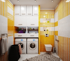 Дизайн проект для квартиры на Дурова: туалет, фото 3
