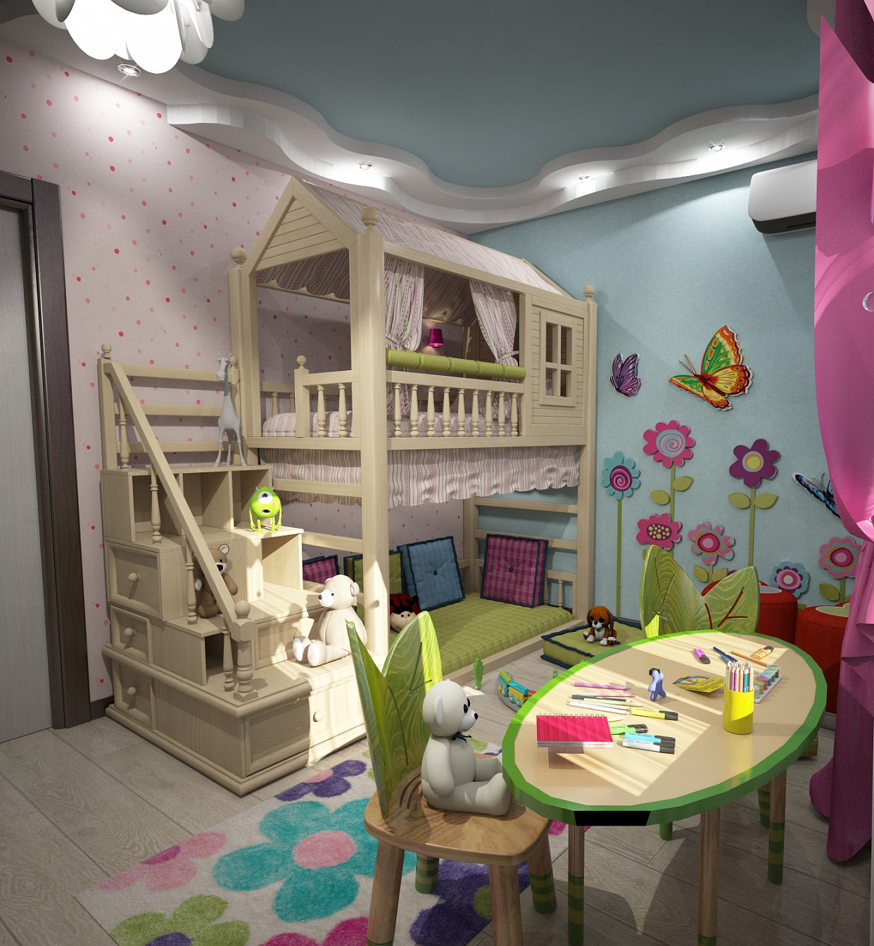 Дизайн проект для квартиры на Дурова: детская, фото 4