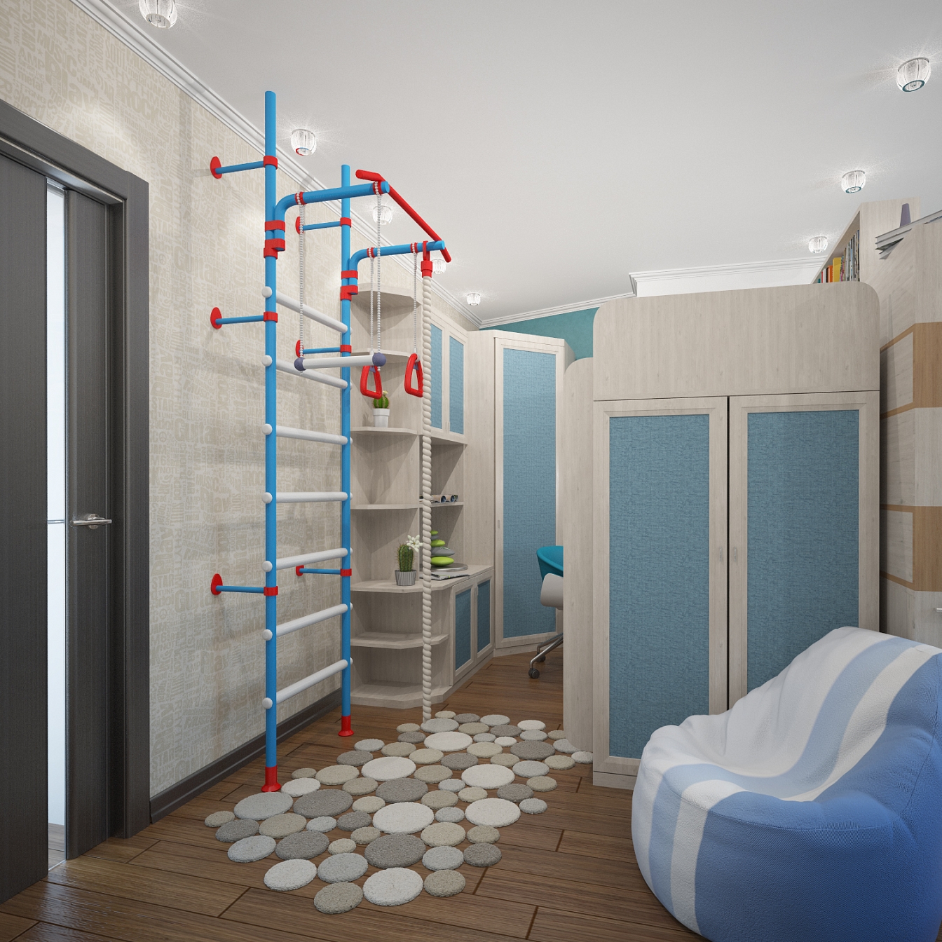 Дизайн интерьера квартиры на Фридриха Энгельса: детская, фото 6