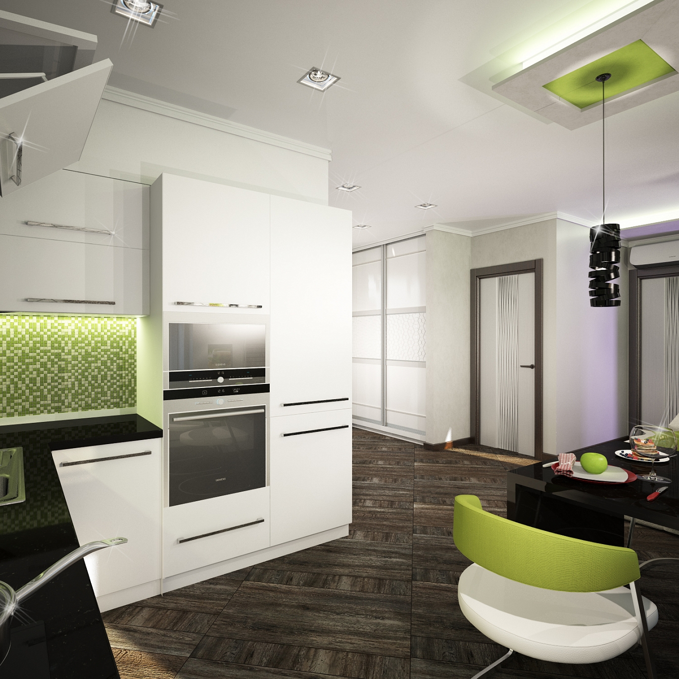 Дизайн проект для квартиры на Дурова: гостиная, фото 3