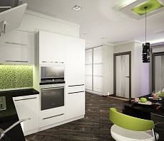 Дизайн проект для квартиры на Дурова: гостиная, фото 3